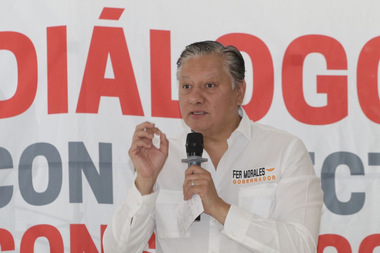 Fernando Morales se reunió con empresarios / Foto Especial