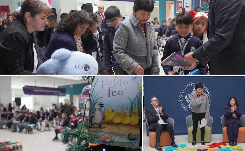 “Felicidades por estos 14 años. Vamos a seguir trabajando para que esta Biblioteca siga siendo un referente”: Lilia Cedillo Ramírez | Foto: Buap