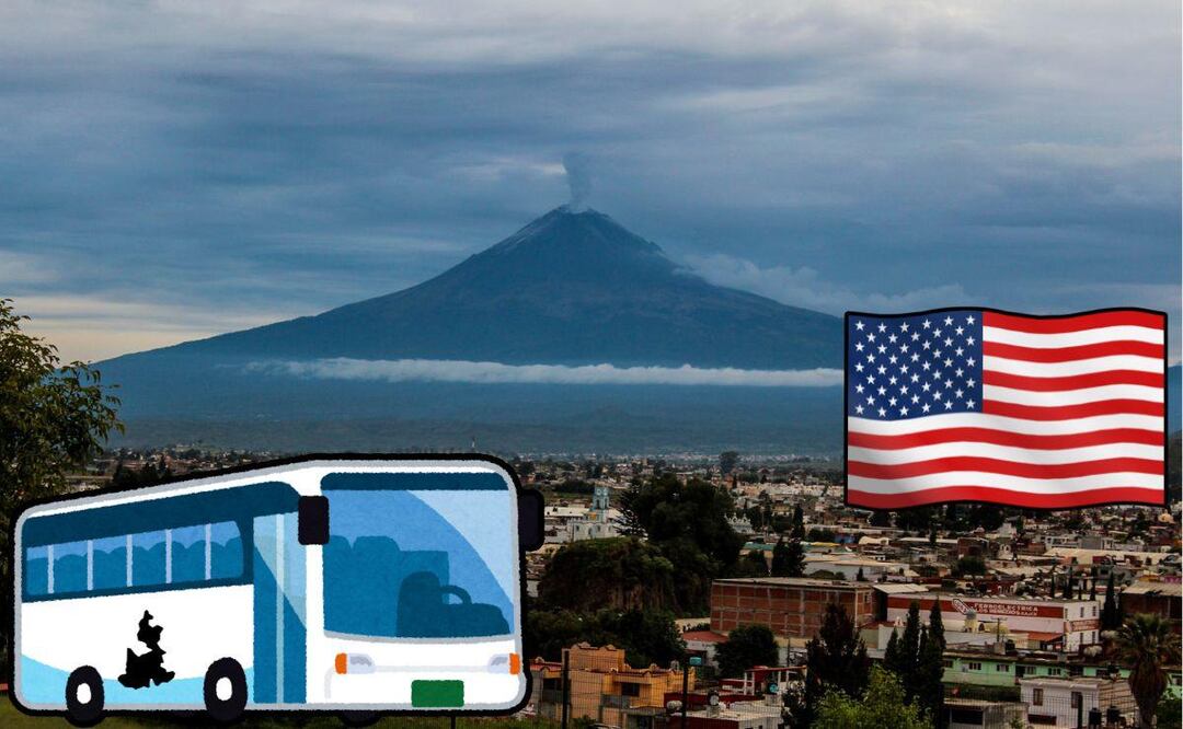 Puedes viajar desde Puebla a Estados Unidos en autobús | Foto: Canva