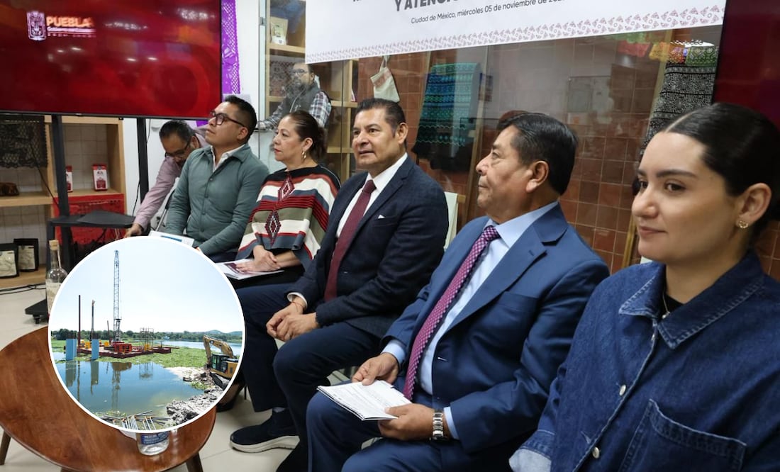 El nuevo puente impulsará la ruta del mezcal y la producción agrícola | Foto: Gobierno de Puebla.