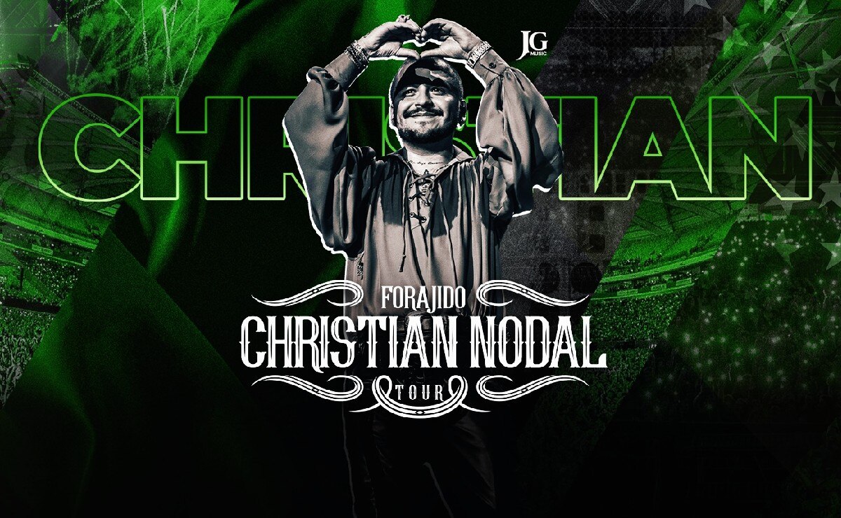 Christian Nodal en Puebla. Ajustan precios de boletos para su concierto