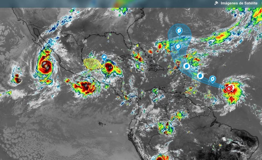 Foto: Tormenta Tropical Jerry