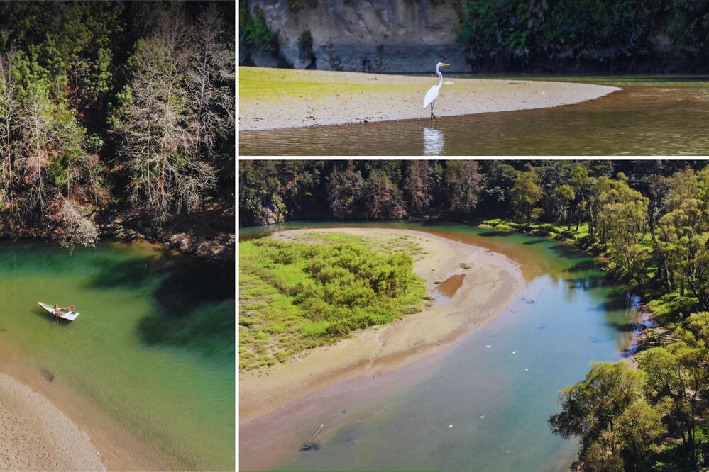 La “Playita de los Tres Colores” de Puebla es única | Foto: Facebook Tlatlauquitepec Pueblo Mágico