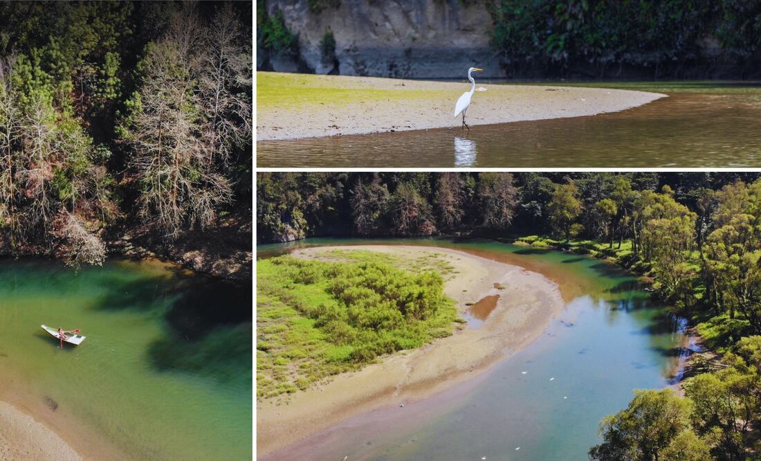 La “Playita de los Tres Colores” de Puebla es única | Foto: Facebook Tlatlauquitepec Pueblo Mágico