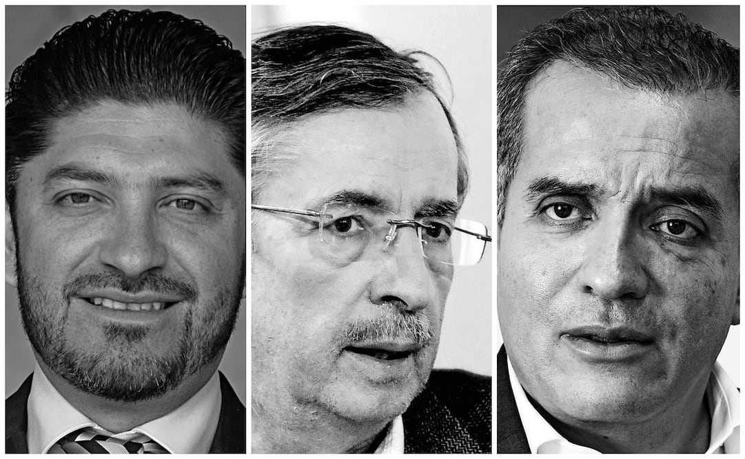 De izquierda a derecha: Luis Carlos Ugalde, José Natonio Crespo y César Astudillo Reyes. Fotos: Archivo/ EL UNIVERSAL.