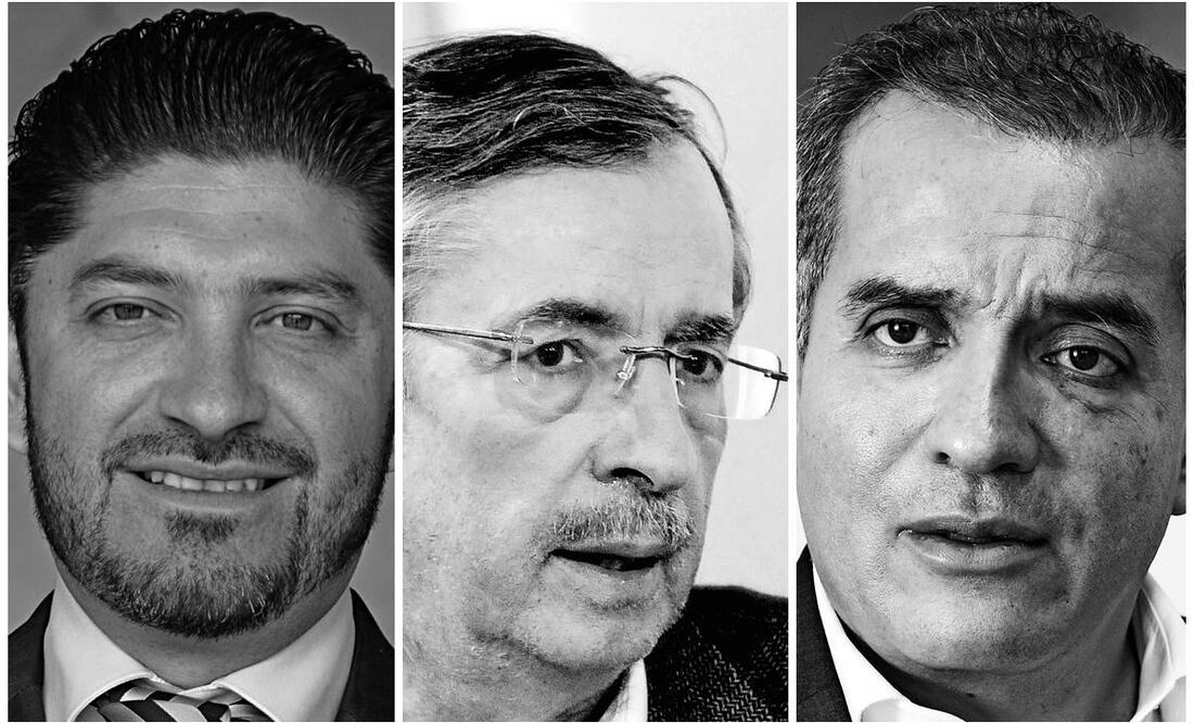 De izquierda a derecha: Luis Carlos Ugalde, José Natonio Crespo y César Astudillo Reyes. Fotos: Archivo/ EL UNIVERSAL.