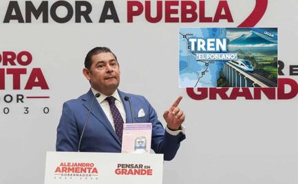 Armenta revisará liberación de derechos de vía para el tren CDMX-Puebla-Veracruz