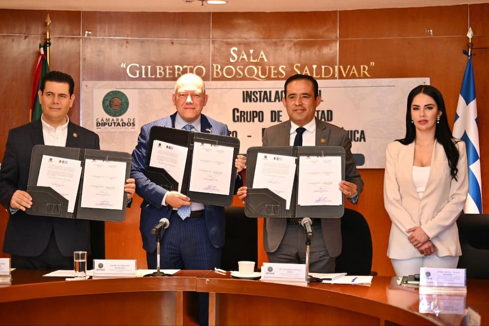 México y Grecia refuerzan lazos de hermandad desde el Congreso de la Unión | Foto: Especial.