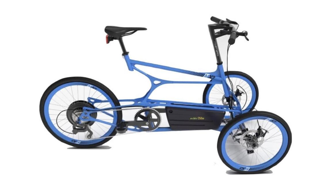 Prototipo dela versión deportiva de la tricicleta MX3. Foto: Mastretta Bikes