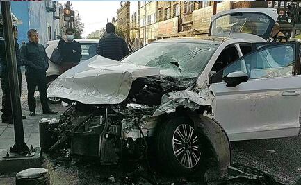 Ebrios protagonizan fuertes choques en distintos puntos de Puebla