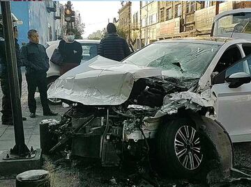 Ebrios protagonizan fuertes choques en distintos puntos de Puebla