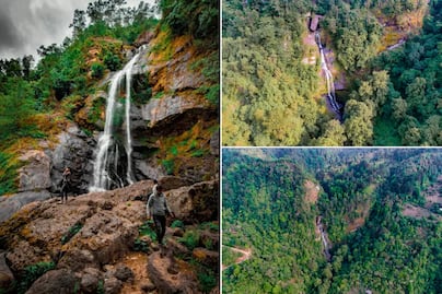 VIDEO Así es la impresionante cascada de la llamada Suiza poblana