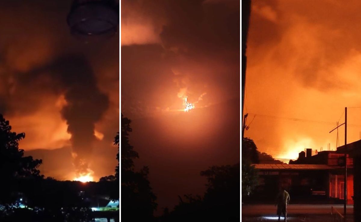 VIDEO Explota ducto de Pemex en Xicotepec, no se reportan víctimas