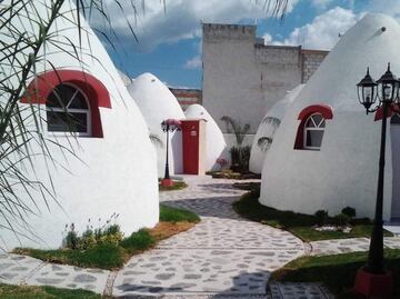 Yabadabadú, conoce el motel temático de Los Picapiedra en Puebla