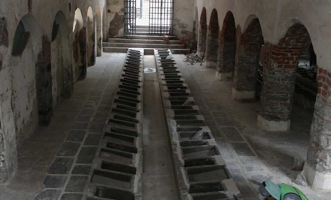 Las poblanas del siglo XVII acudían a lavar ropa a los Lavaderos de Almoloya | Foto: Agencia Es Imagen para El Universal Puebla