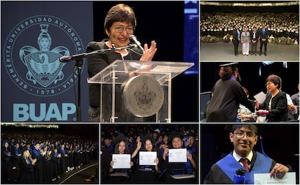 Culminan estudios 802 alumnos BUAP de la prepa 2 de Octubre de 1968