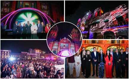 Glow en Puebla: Recorre 2.4 kilómetros y 17 inmuebles iluminados