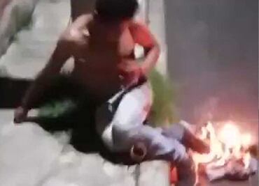 Vecinos de Cholula intentan linchar a joven acusado de robo