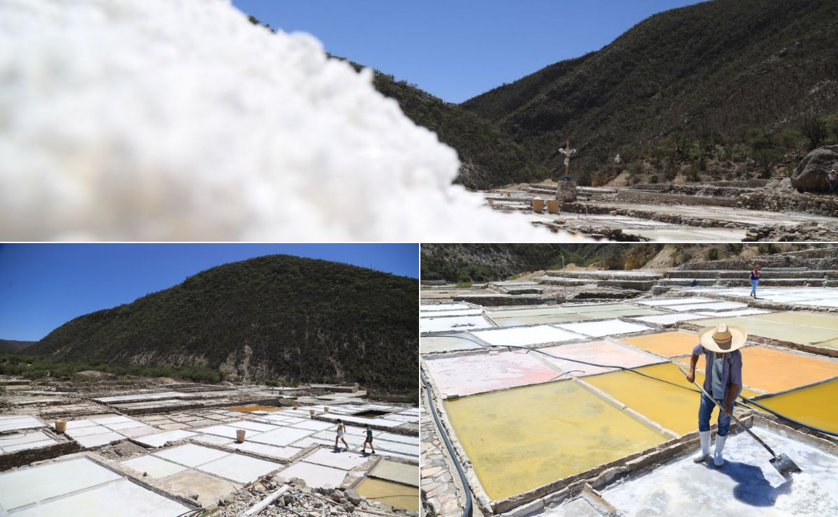 En este poblado se da la producción de sal | Foto: EsImagen
