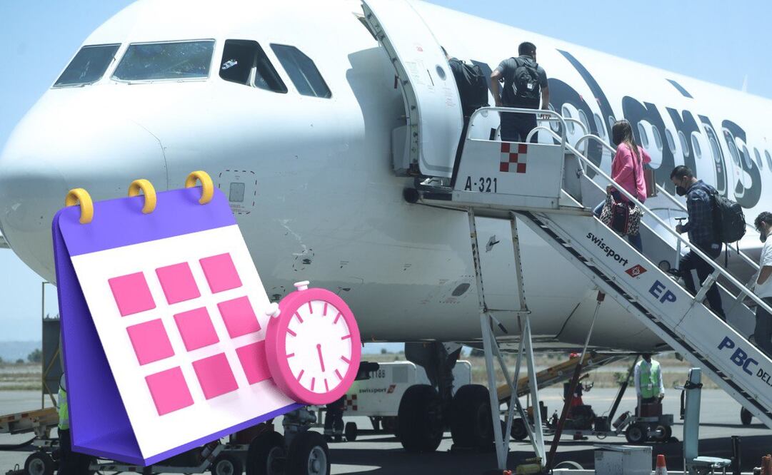 Volaris tiene 30 nuevos destinos | Foto: EsImagen y Canva