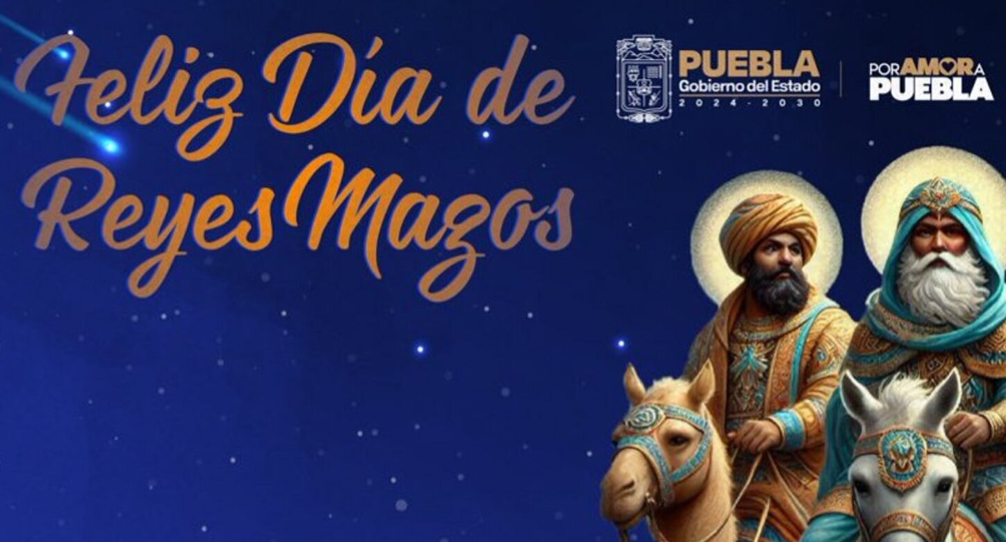 Alejandro Armenta y Pepe Chedraui celebran Día de Reyes con entrega de juguetes y mega rosca