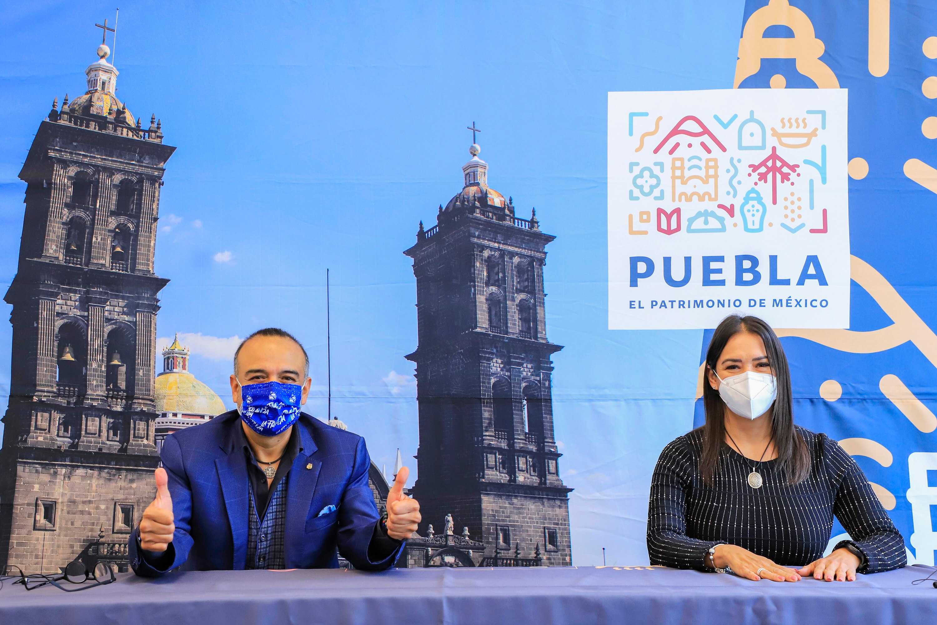 Futbolistas se ponen la del Puebla para fomentar el turismo