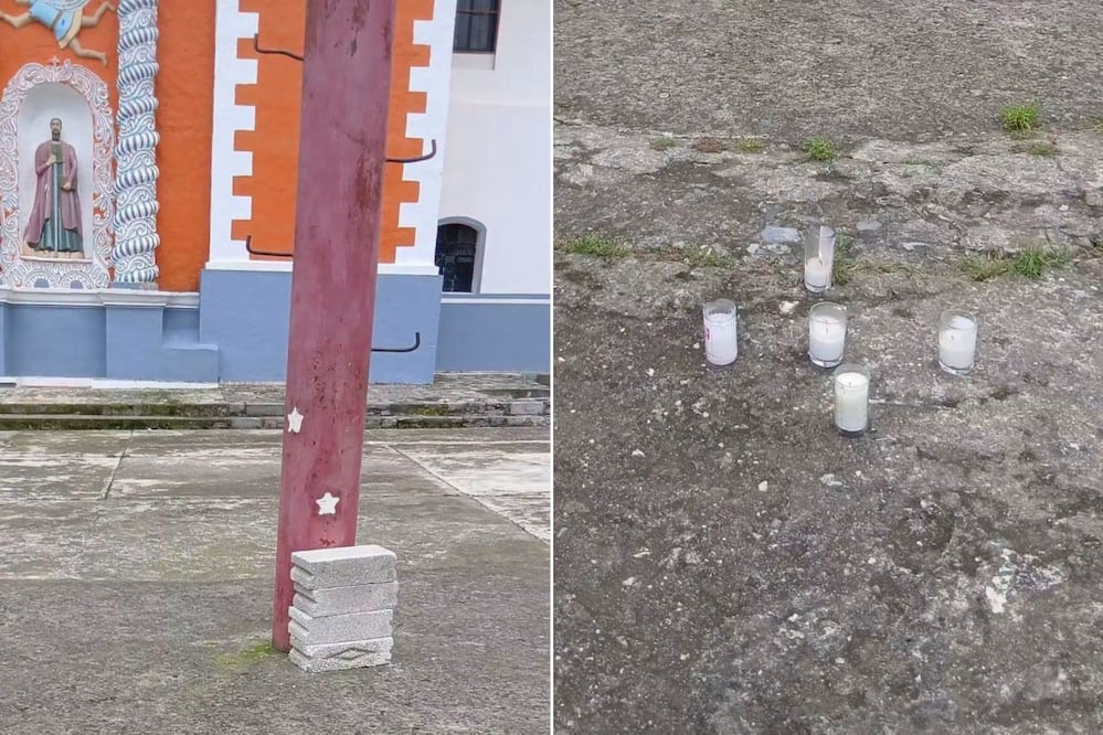 Un joven murió tras caer del palo de los voladores en Ahuacatlán | Foto: Redes Sociales