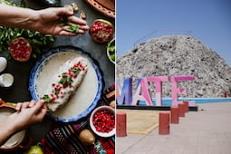 ¿Chiles en nogada dentro de un volcán? Así será Nogada en el Cuexcomate