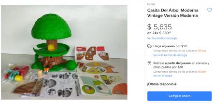 Día de Reyes retro. ¿Te acuerdas de La casita del árbol? Hoy cuesta 8 mil pesos