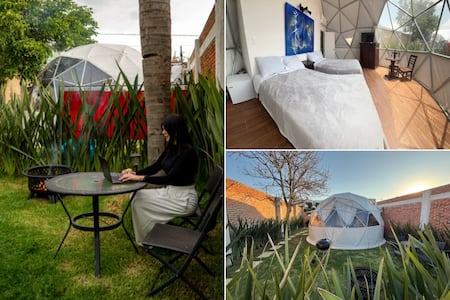 Descubre cabañas burbuja en Puebla cerca de CDMX para refrescarte y relajarte