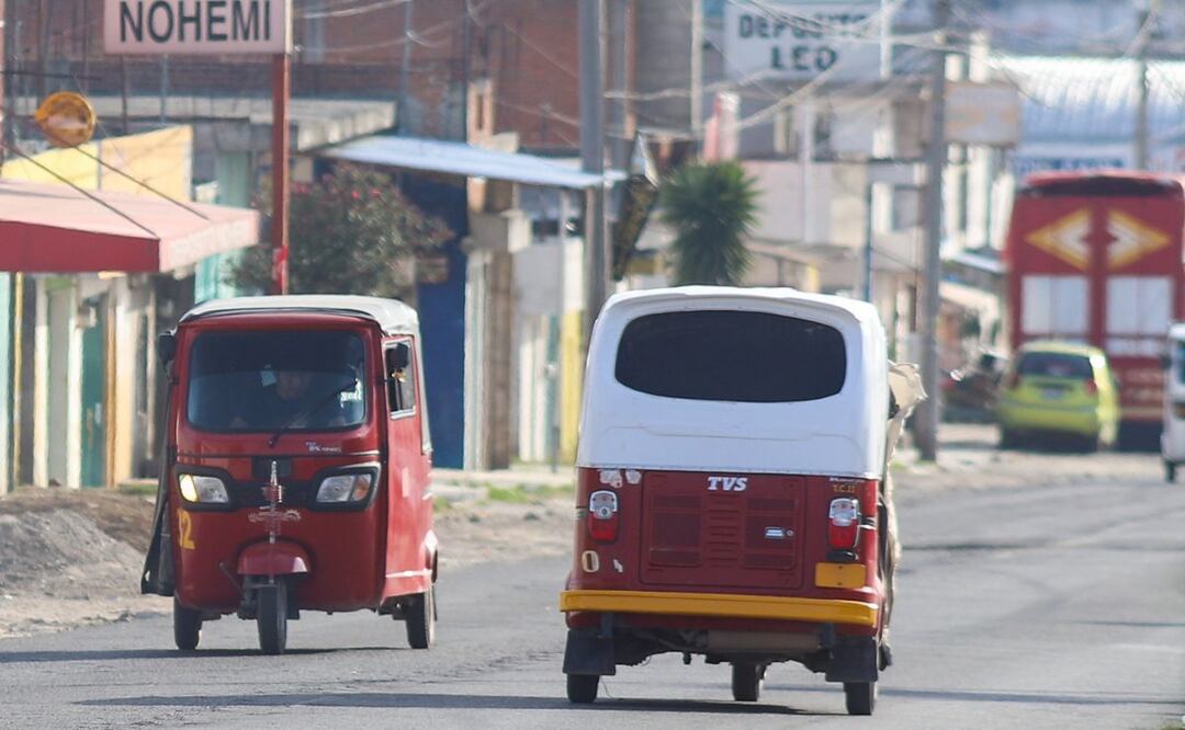 Luis Enrique N., un mototaxista, fue baleado y asesinado en San Lorenzo Almecatla. | Foto: Agencia Es Imagen para El Universal Puebla