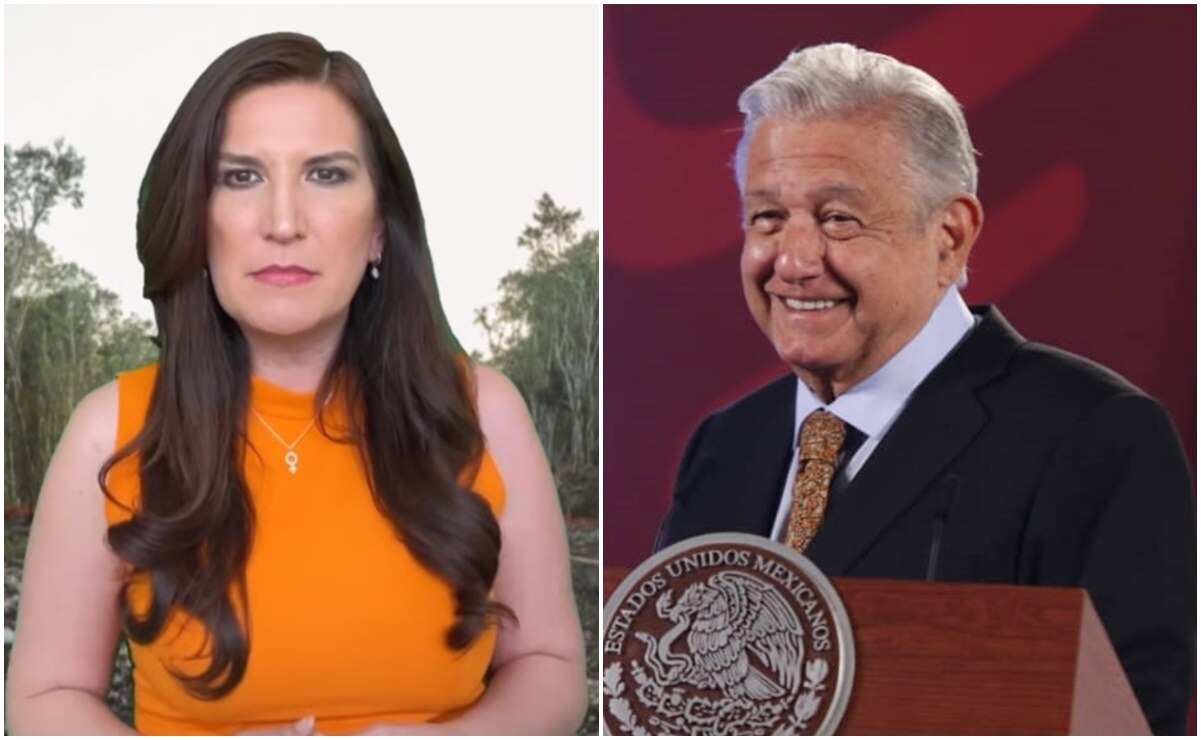 La panista le respondió a López Obrador por "la obsesión por construir el Tren Maya". Foto: Carlos Mejía / EL UNIVERSAL