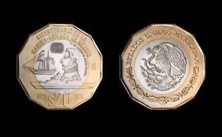 La Marina-Armada se suma a la colección. ¿Cuántas monedas de 20 pesos circulan ya en México?