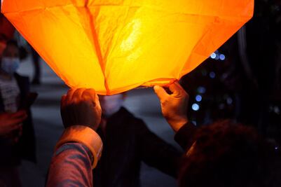 Globo de Cantoya destruye cultivos de caña en Tilapa