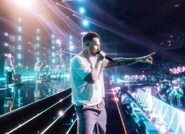 Esta es la setlist de Maroon 5 para el concierto gratis en la Feria de Puebla 2025