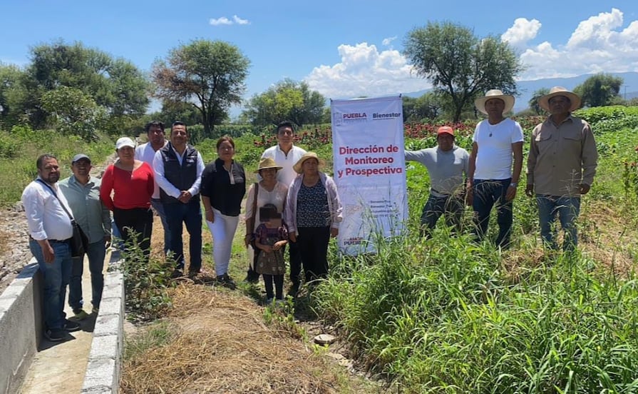 Gobierno de Puebla impulsa el campo con Obra Comunitaria