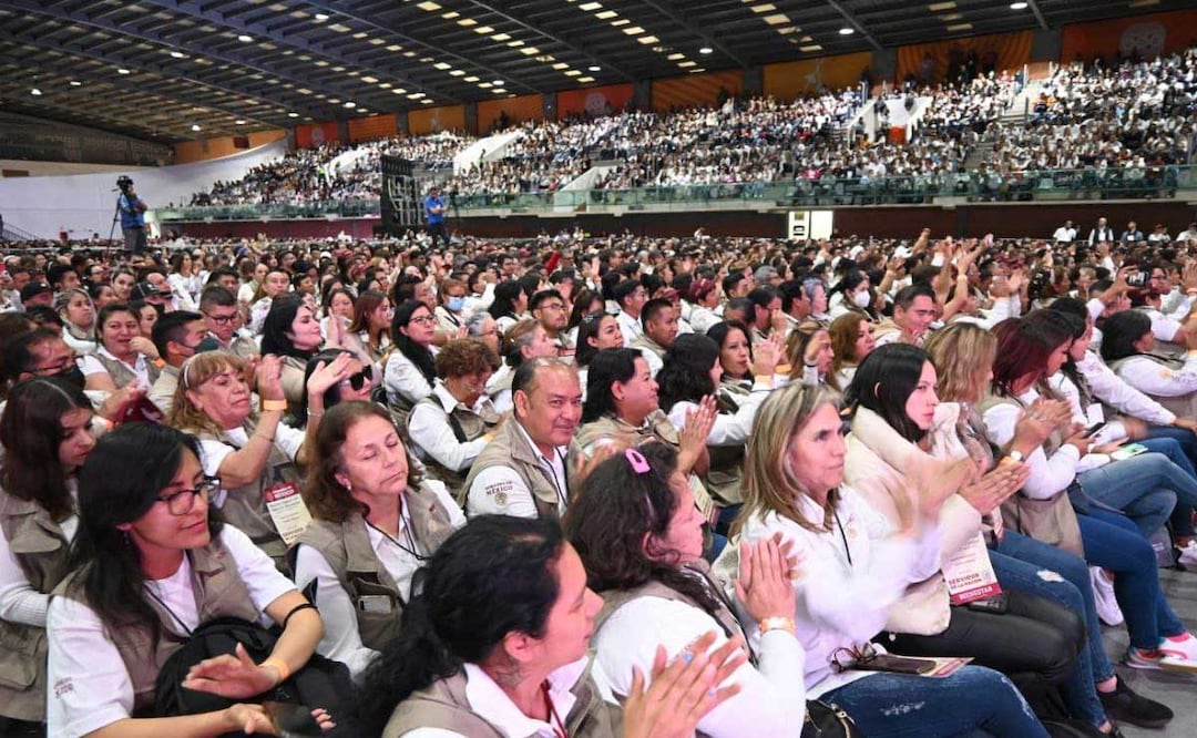 Los Servidores de la Nación manejan los padrones de los beneficiarios de los programas sociales | Foto: Twitter Delegación de los Programas del Bienestar
