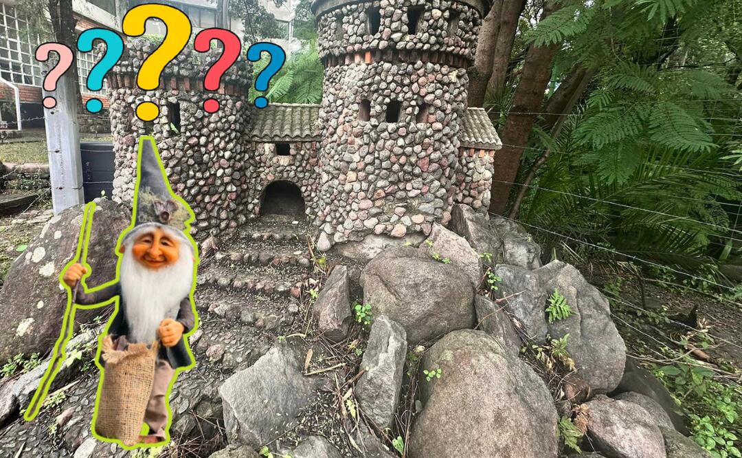 Se trata de una hermosa construcción que se compone de un par de castillos de piedra, un lago, iglesia y escaleras I Foto: Grupo de Facebook Puebla Antigua