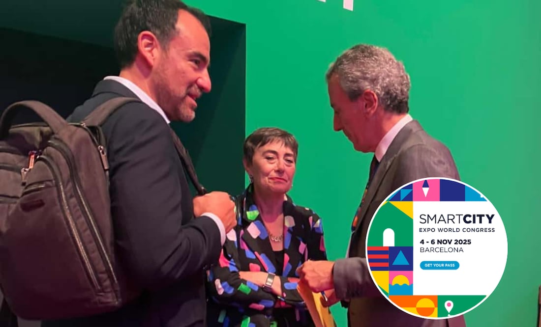 Comparte Pepe Chedraui experiencias de gobierno en el Smart City Expo World Congress de Barcelona | Foto: Ayuntamiento de Puebla.