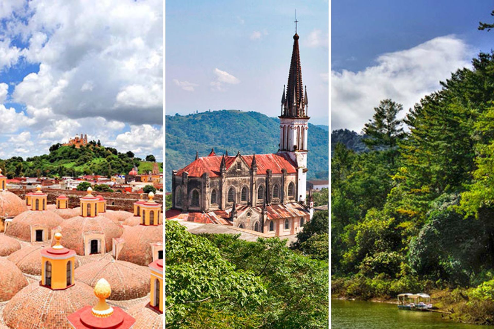 Así son los 6 Pueblos Mágicos más bellos y seguros de Puebla, según la IA