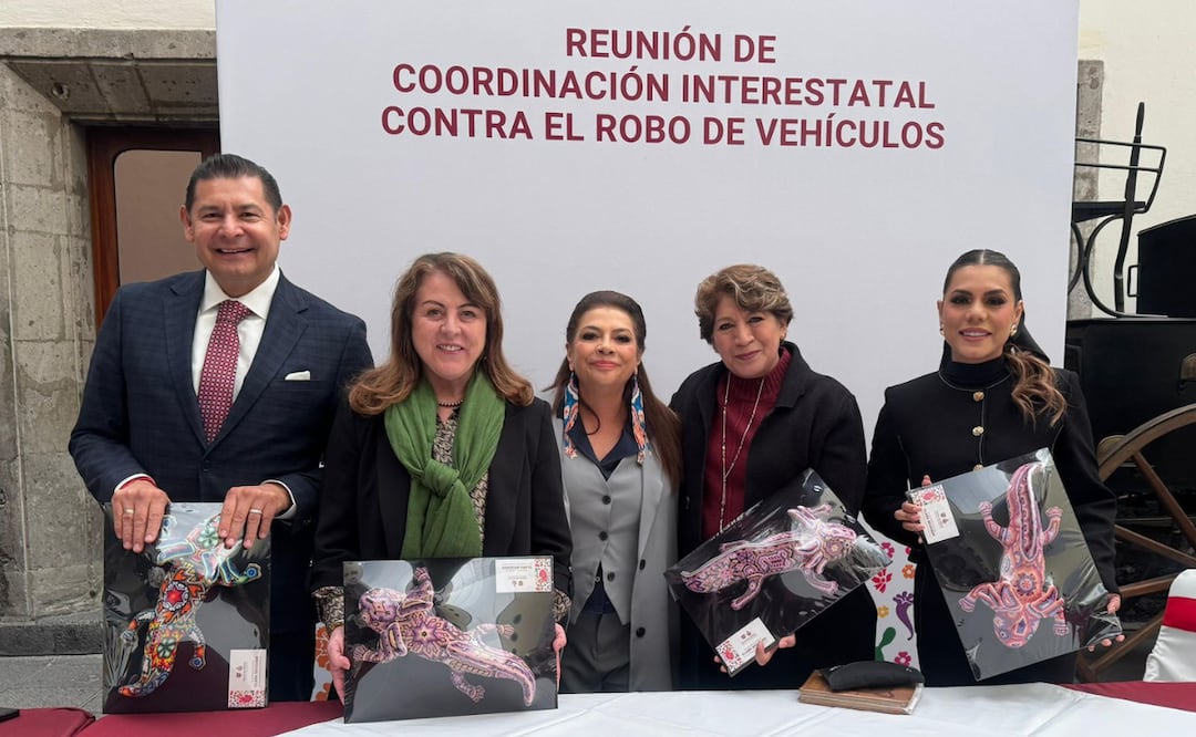 En la mesa de trabajo estuvieron presentes las gobernadoras de Morelos, Estado de México, Guerrero, Hidalgo, Querétaro y Tlaxcala | Foto: Gobierno del Estado