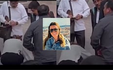 ¿Quién es la mujer que le limpió los zapatos al presidente de la SCJN?