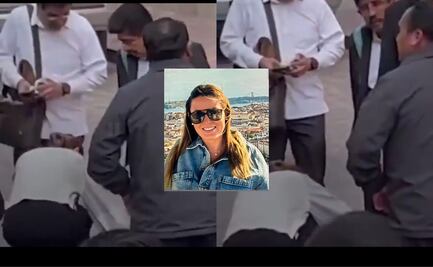 ¿Quién es la mujer que le limpió los zapatos al presidente de la SCJN?