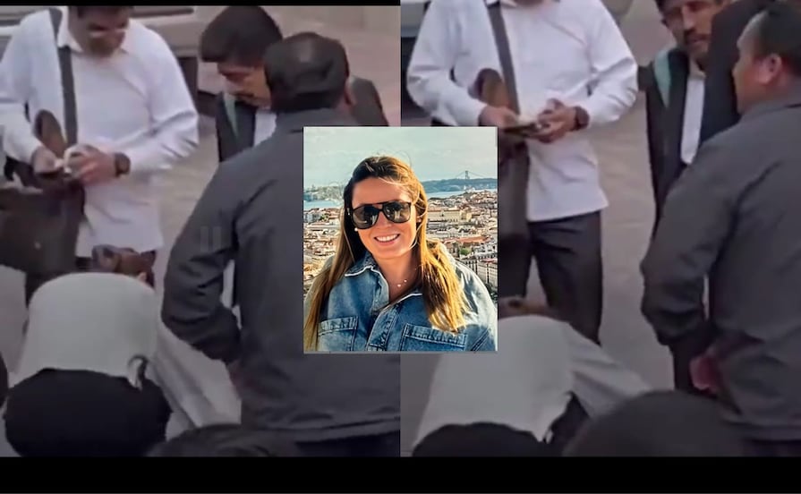 ¿Quién es la mujer que le limpió los zapatos al presidente de la SCJN?