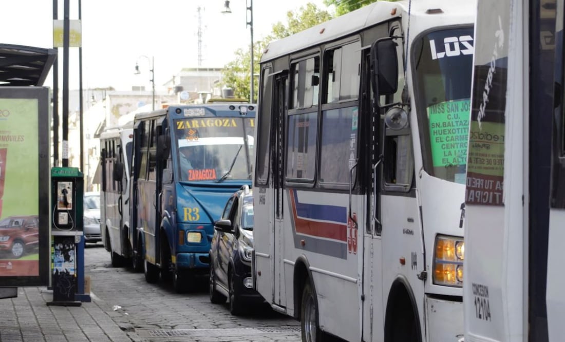 El transporte público también puede llevarte a los moteles de Puebla | Foto: Agencia Es Imagen para El Universal Puebla