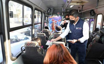 Continúan operativos en transporte público