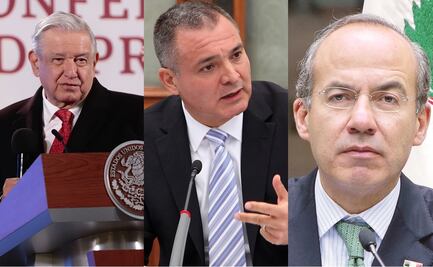 “¿Por qué lo nombraste?”: AMLO a Calderón sobre García Luna