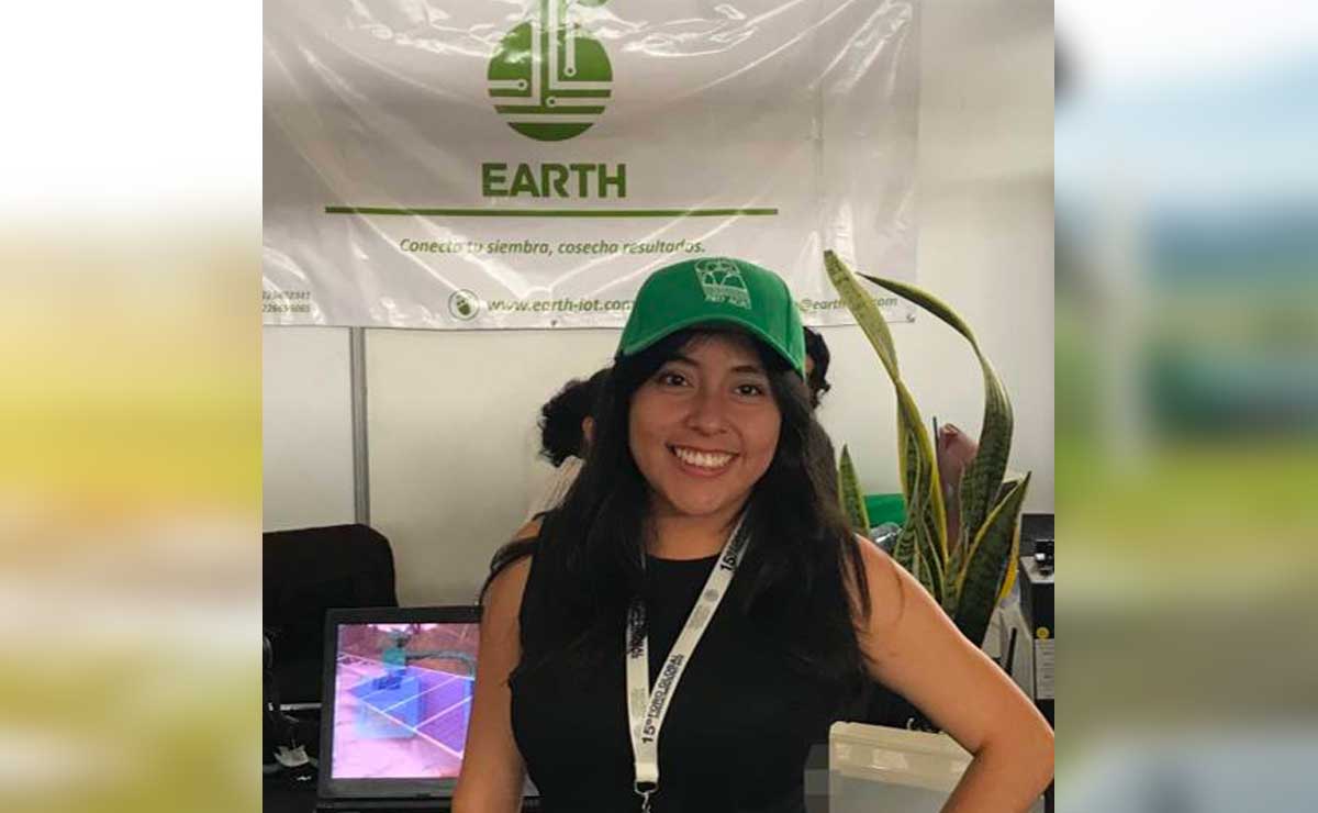 Poblana crea Earth IoT para mejorar  productos del campo