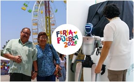 Stand de las fuerzas armadas, uno de los atractivos de la Feria de Puebla más visitados 