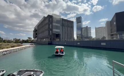 Lago del CIS en Puebla estrena paseos en lancha; promueve convivencia familiar